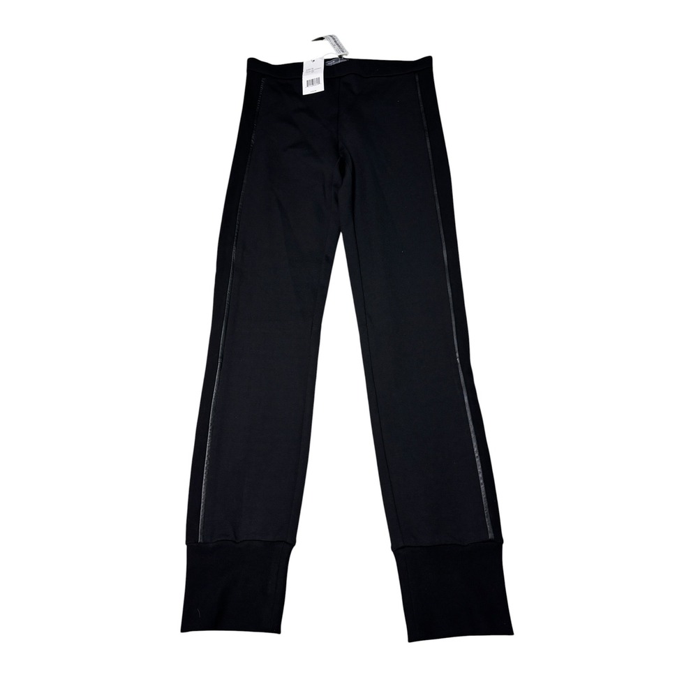 NWT VINCE Leather Piped Legging Stretch Skinny Pants Womens M W28 L30 $295